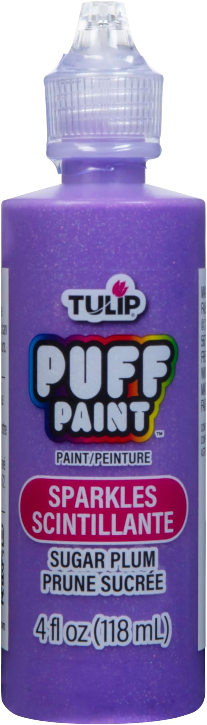 Dimensional Fabric Paint 20743 Dfpt 4Oz Sparkles Sugar Plum, 4 Fl Oz (Pack of 1), As Detailed