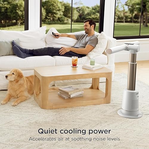 Miniatura 12 de SHARK Ventilador TurboBlade XL UT205 ventilador de torre sin aspas ultra personalizable, pivota, gira, oscila 180, circula e impulsa el aire hasta