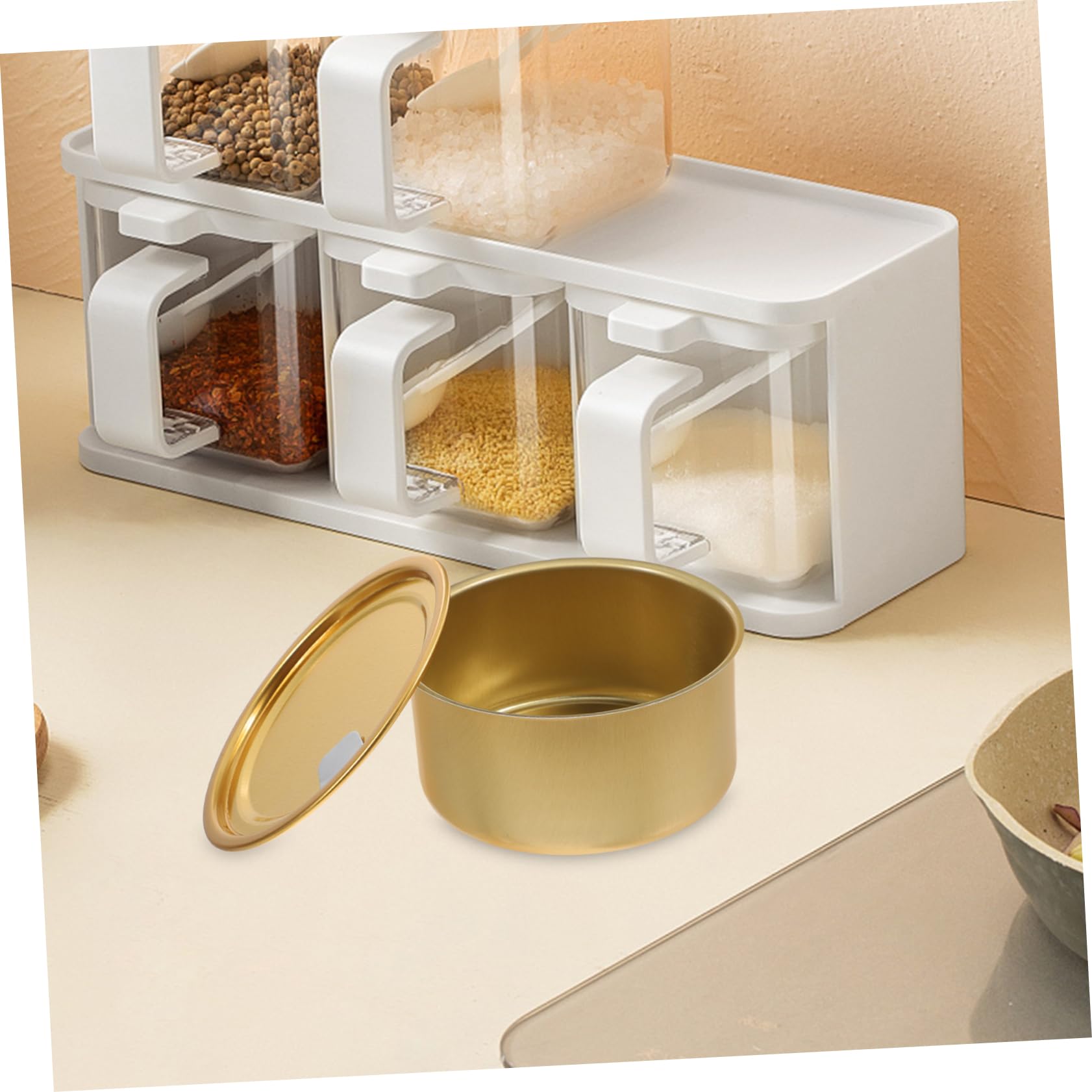 Holibanna Weißblechbox - Retro Aufbewahrungsdose Für Tee, Kekse & Snacks