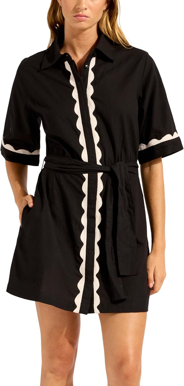 Seafolly Women's Mini Shirt Dress