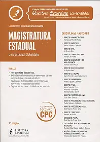 Magistratura Estadual. Juiz Estadual Substituto - Coleção Preparando Para Concursos Questões Discursivas Comentadas