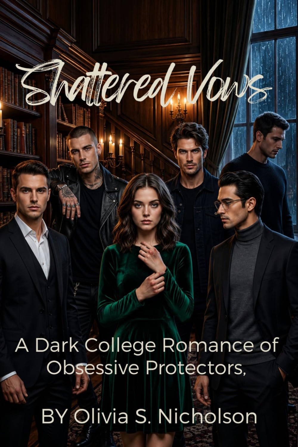 Shattered Vows: A Dark College Romance of Obsessive Protectors.