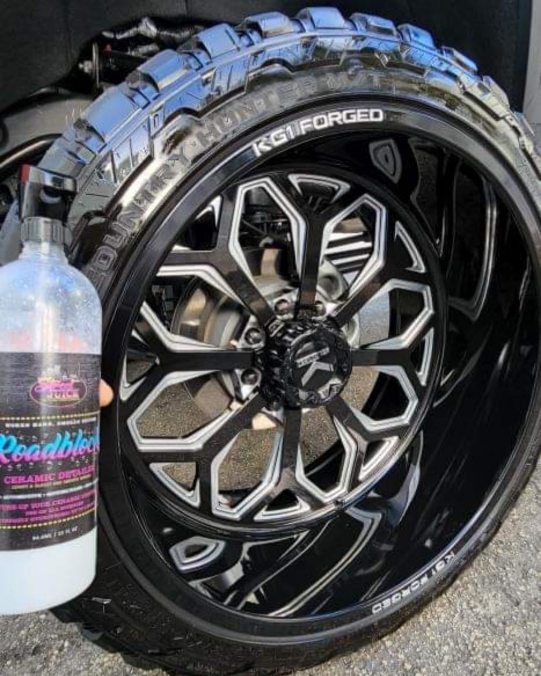 Roadblock RB-16 Street Juice Products Ceramic Detailer Safe for Cars, Trucks, SUVs, Motorcycles, RVs & More, 16 fl oz