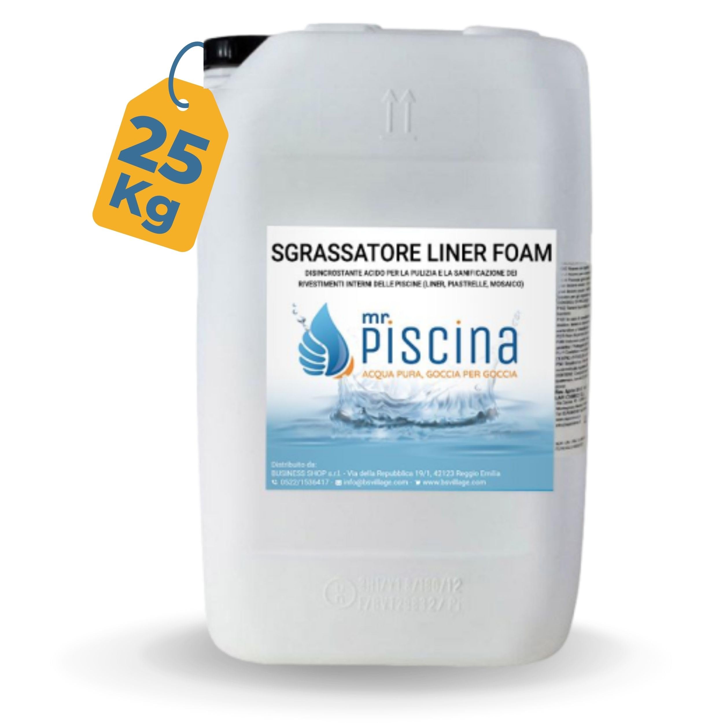 Sgrassatore liner Foam per rivestimenti interni piscina (25)