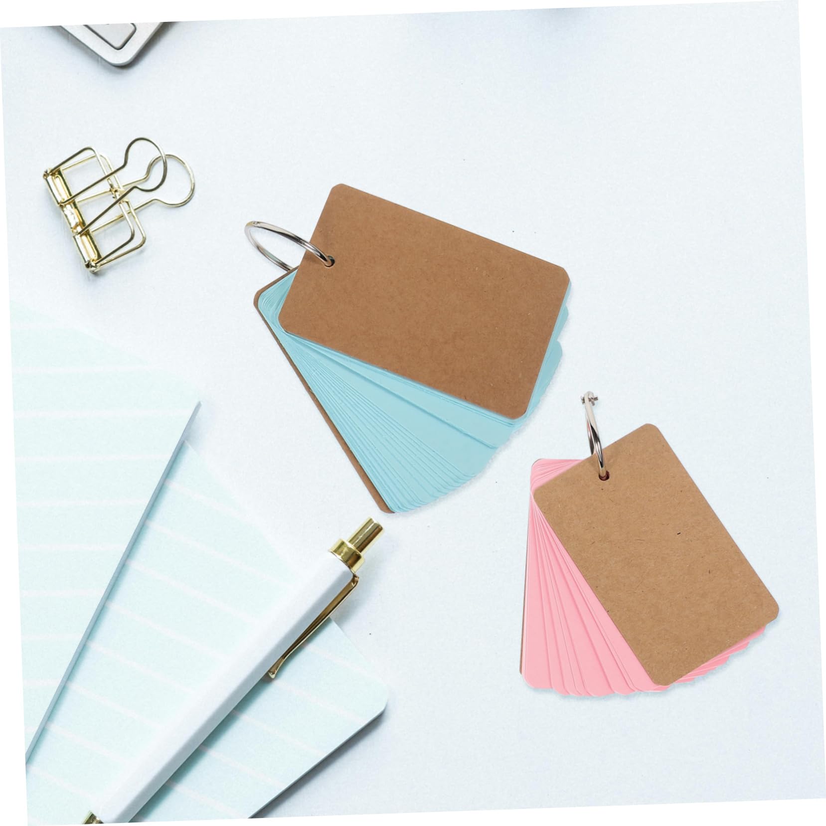 5 Stück 5 Lernkarten Leer Leere Karten Mini-karteikarten Wortnotizkarten Diy-karten Leere Wortschatzkarte Leere Karteikarten Blankokarten Für Die Kartenherstellung Kraftkarton