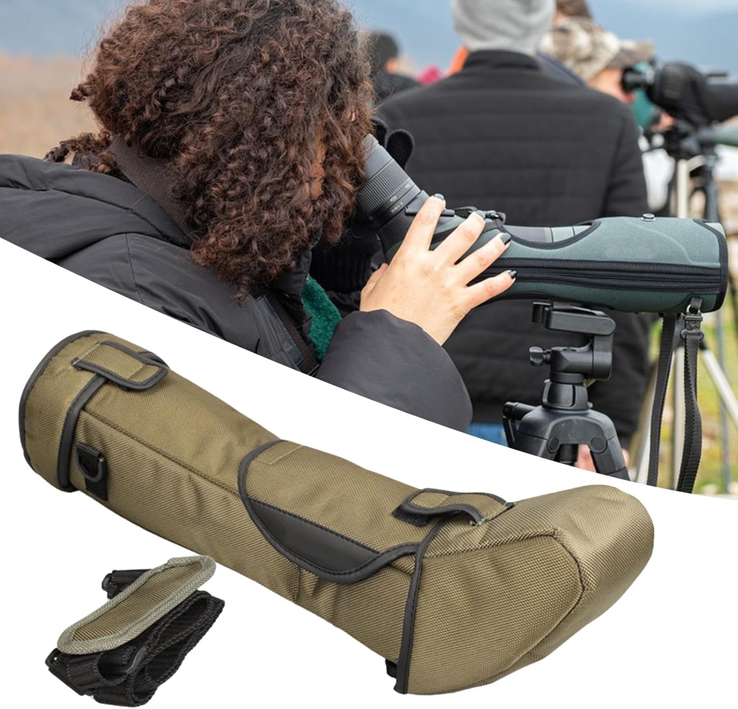 Borsa Portatile Per Telescopi Astronomici - Nylon, 115x30x28cm | Con Cinghie Interne E Spazio Accessori - Foto 10