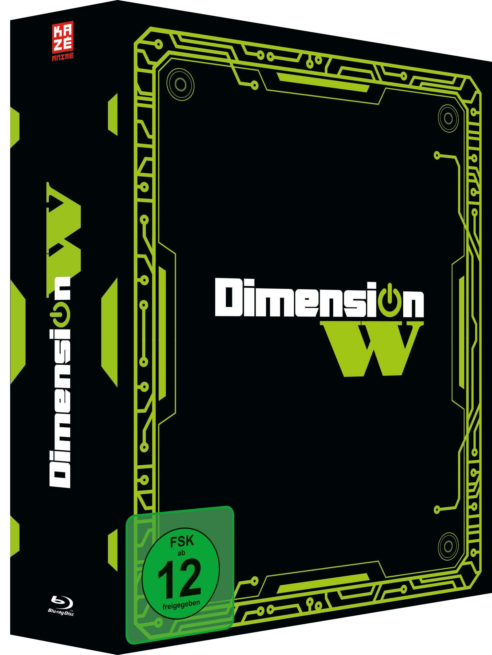 Dimension W edición Blu-ray de Alemania: prepara tu noche de cine y anime