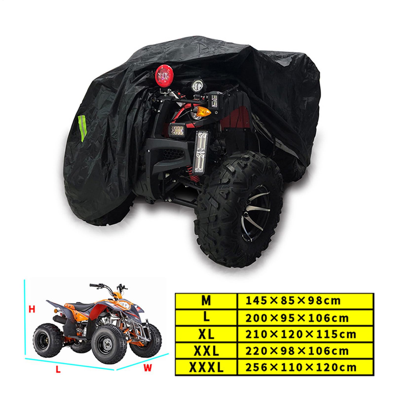 Pokrowce Na ATV Wodoodporne Akcesoria Samochodowe Oxford Cloth