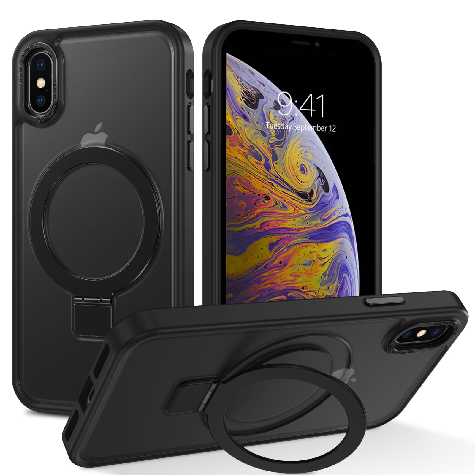 Coque Magsafe iPhone Xs Max avec béquille idéale pour visionner vos vidéos - 8