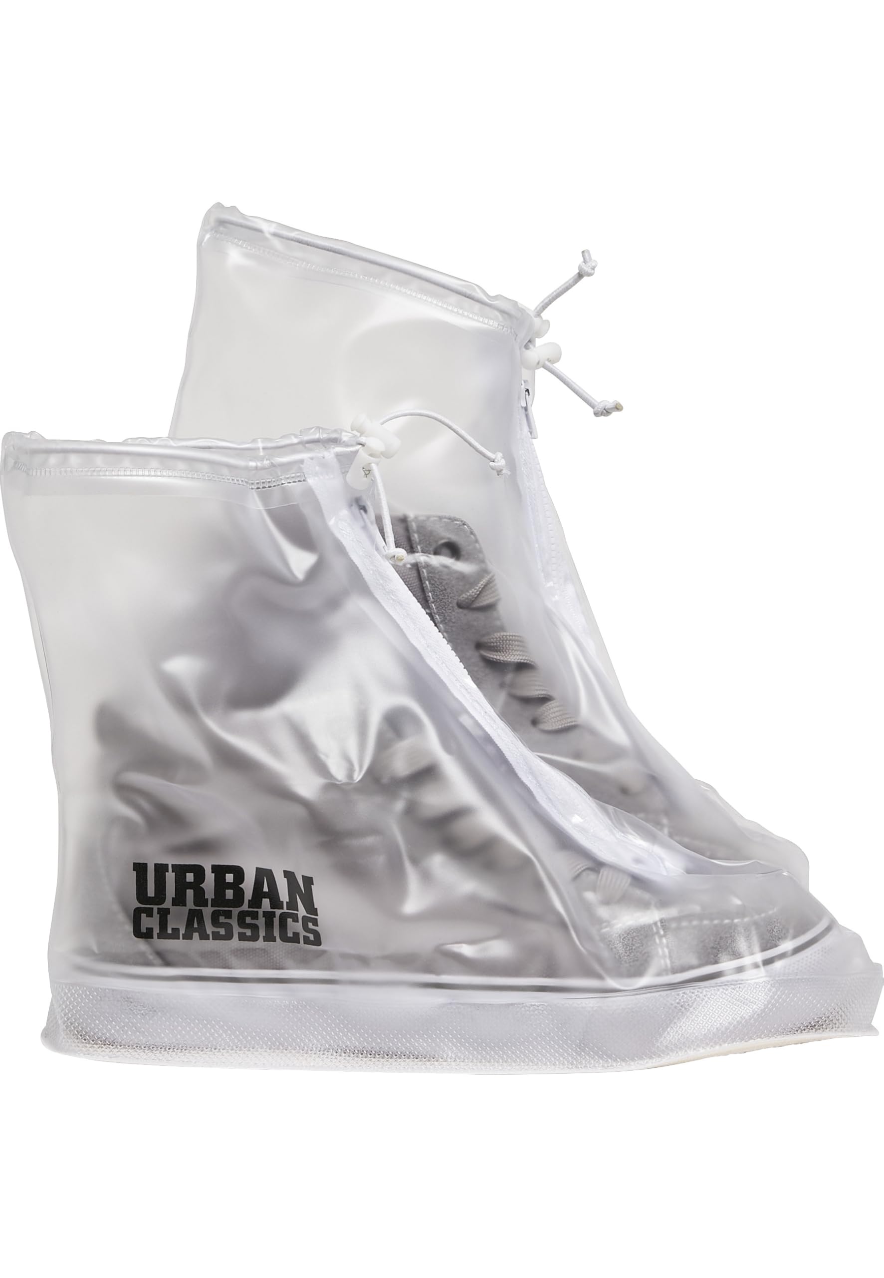 Urban Classics Unisex Sneaker Protection Galoshes, transparent, 2.5/3 UK
