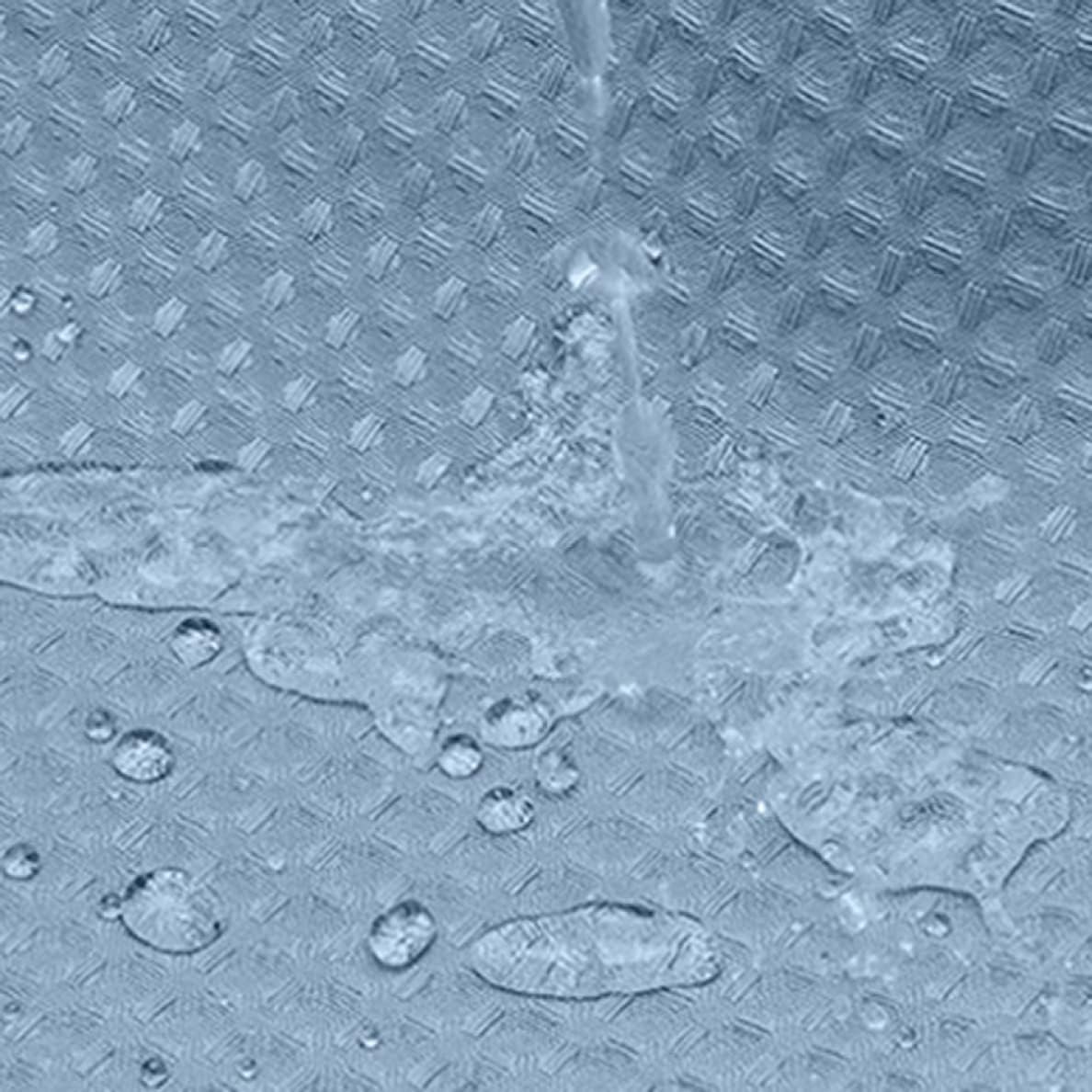 CFGZC シャワーカーテン半透明 183幅x183cm丈 カラー10 ビニール バスカーテン 180*180 ユニットバスカーテン