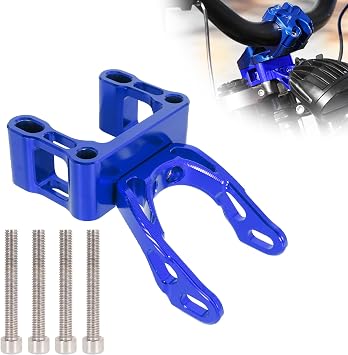 Upgrades Surron Headlight Mount Bracket with 25MM Motorcycle Handlebar Riser Set for Sur Ron LBX Segway X160 / X260 Blue, 25MM