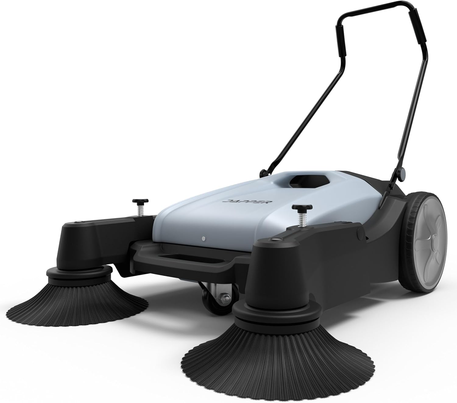 Dapper Supply Walk-Behind Outdoor Floor Sweeper, front view