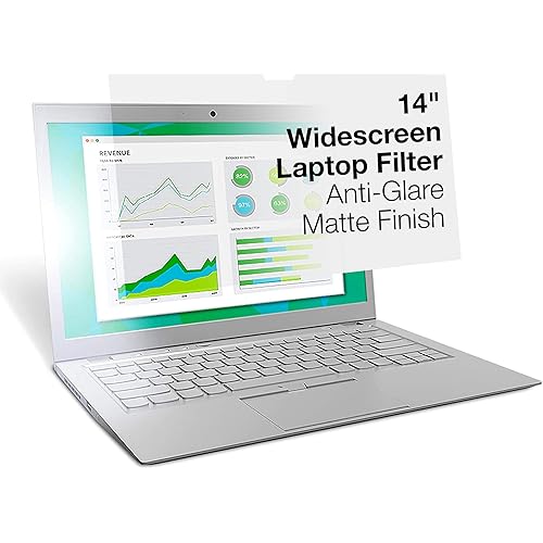 3M Anti-Glare Filter for 14" Widescreen Laptop (AG140W9B)