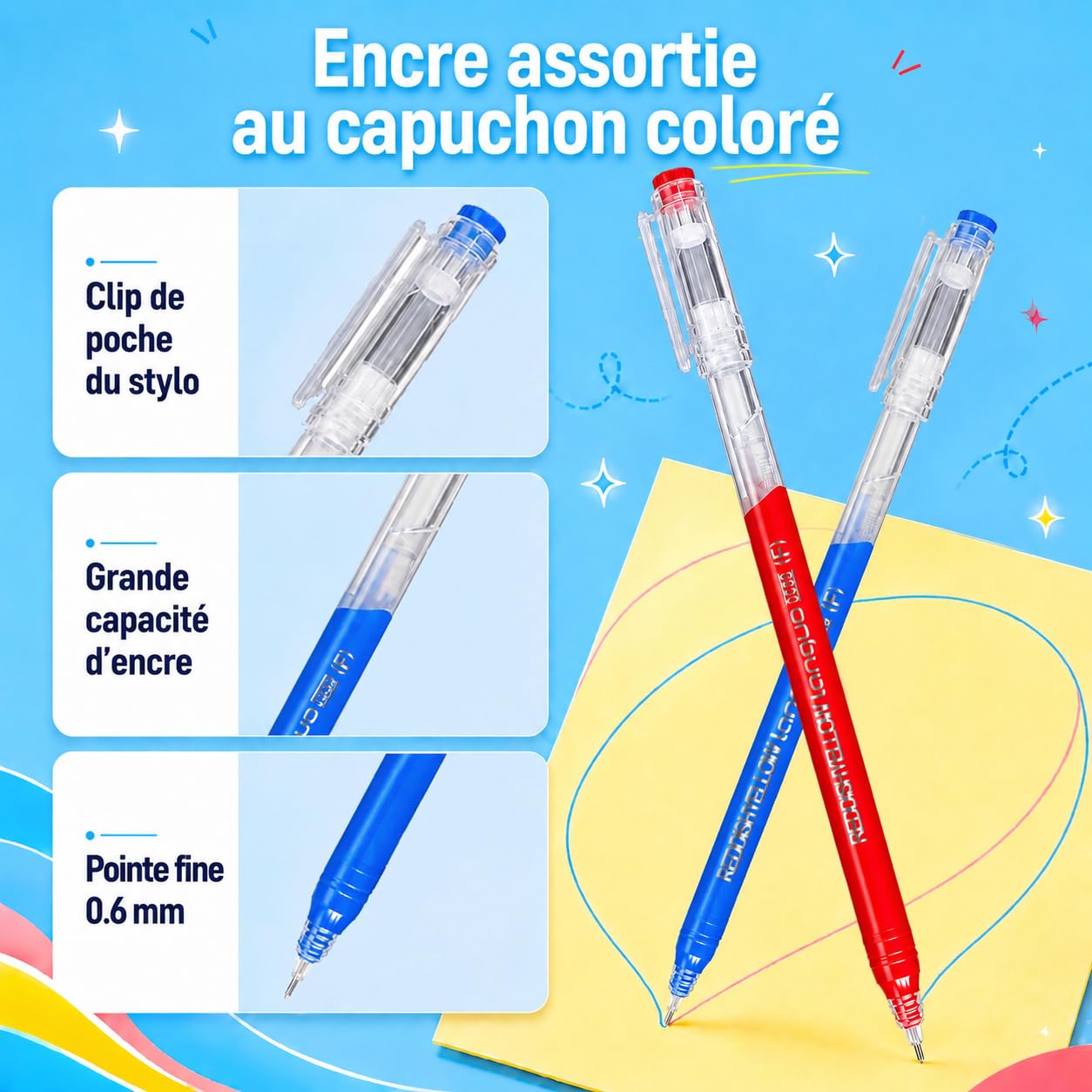 Laconile 240 Stylos Gel pour Coloriage Adulte – Pointe Fine 0,6 mm – Gel Pen pour Scrapbooking, Dessin, Écriture, Griffonnage, Journal – 231 Couleurs Vives + 3 Blanc/3 Argent/3 Or