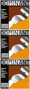 新品・未使用>4/4 バイオリン 弦 ドミナント EADG 4本セット