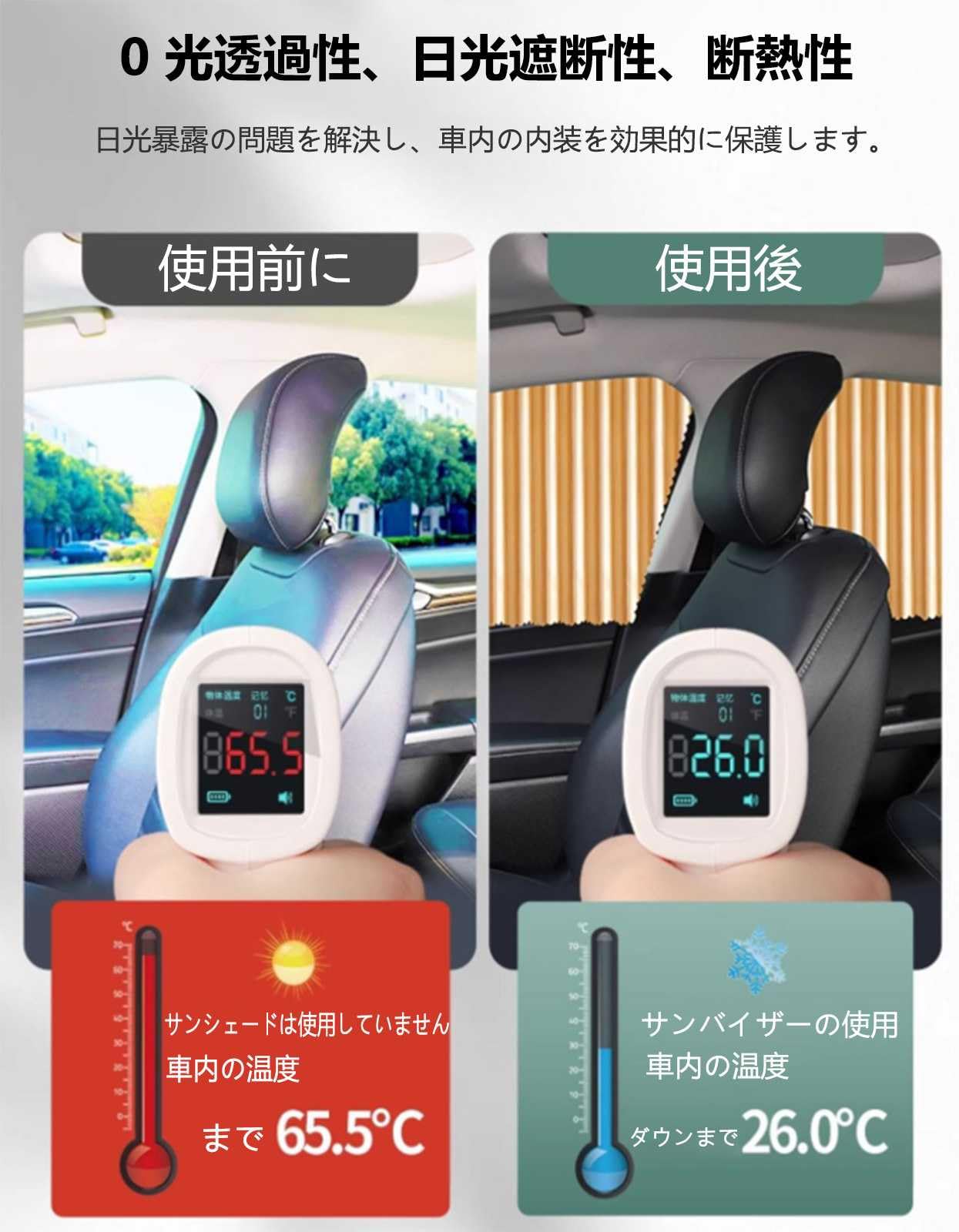 Amazon.co.jp: エブリィワゴン DA17W に適用 車用サンシェード 