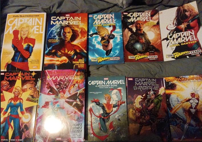 Captain Marvel: Highest, Furthest, Fastest Omnibus Carmen Carnero