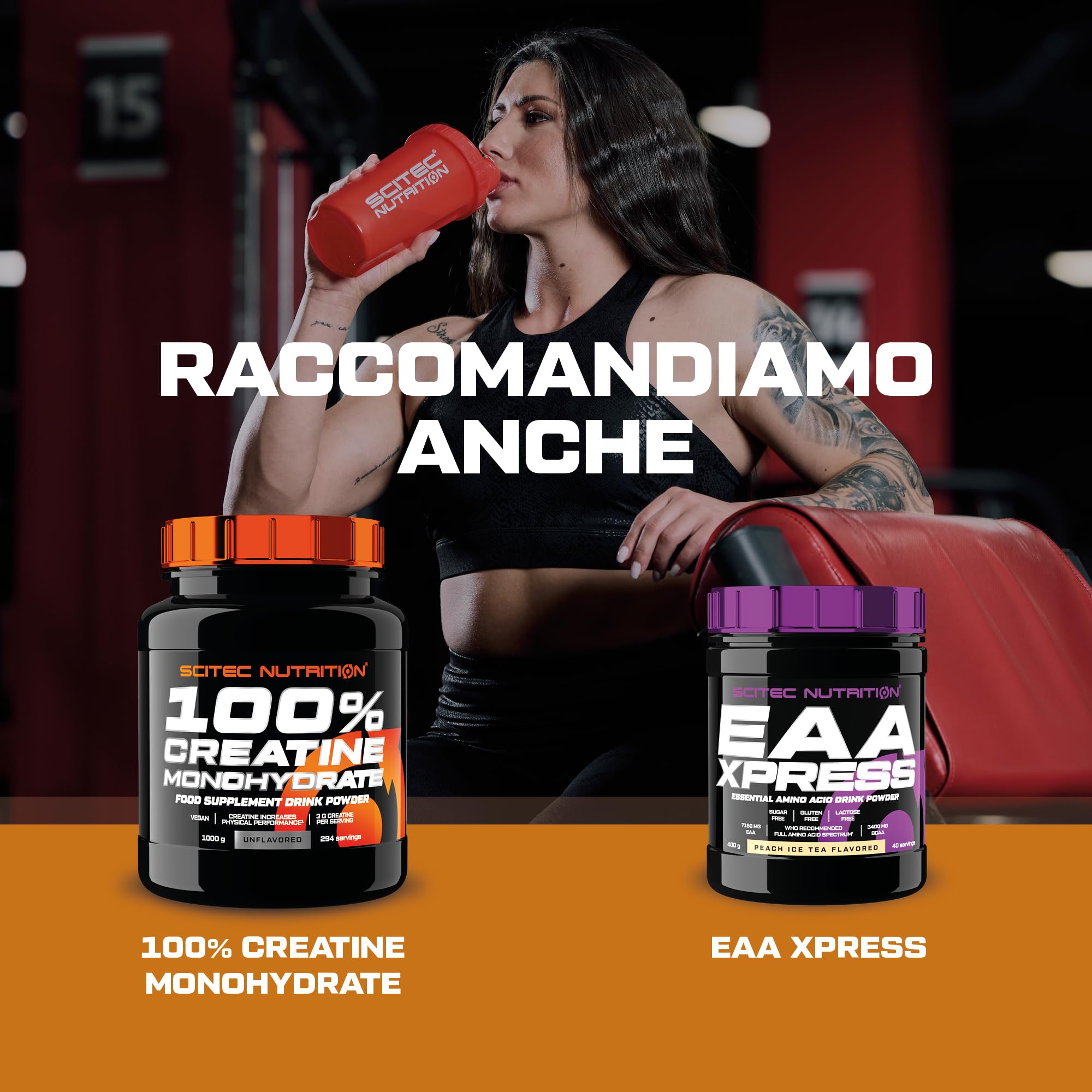 Scitec Nutrition 100% Beef Muscle, Bevanda aromatizzata di proteine in polvere con carboidrati, L-leucina ed edulcoranti, senza lattosio e glutine, a basso contenuto di zucchero, 3180 g, Cioccolato