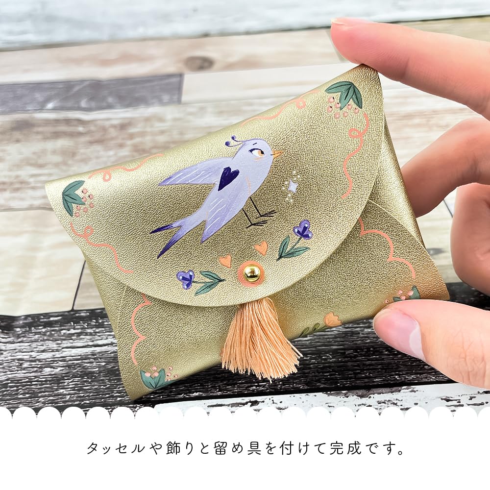 Amazon.co.jp: DJECO 工作セット コインケース 財布 フェイクレザー