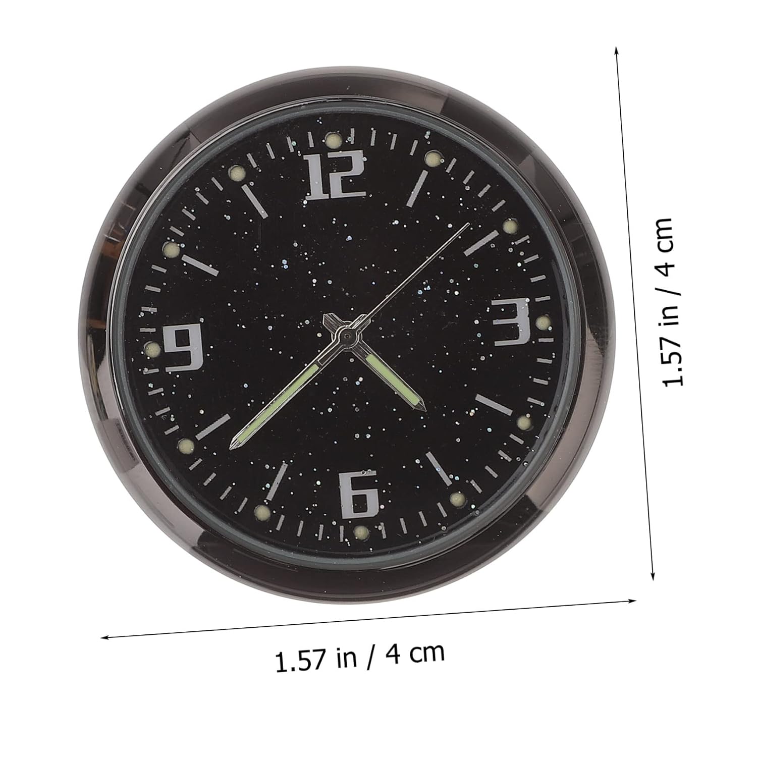 Clock Stick Dashboard Clock for Car Decoration Precise Reminder for Vehicle Office Home Use