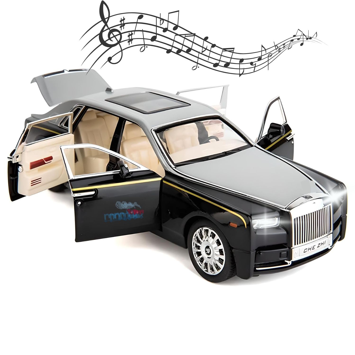 MM TOYS Phantom-Inspired 1:32 Diecast Model | Zinc Alloy Pull Back