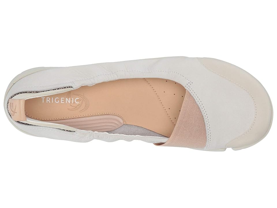 

Clarks Tri Adapt (White Leather) Women's Flat Shoes