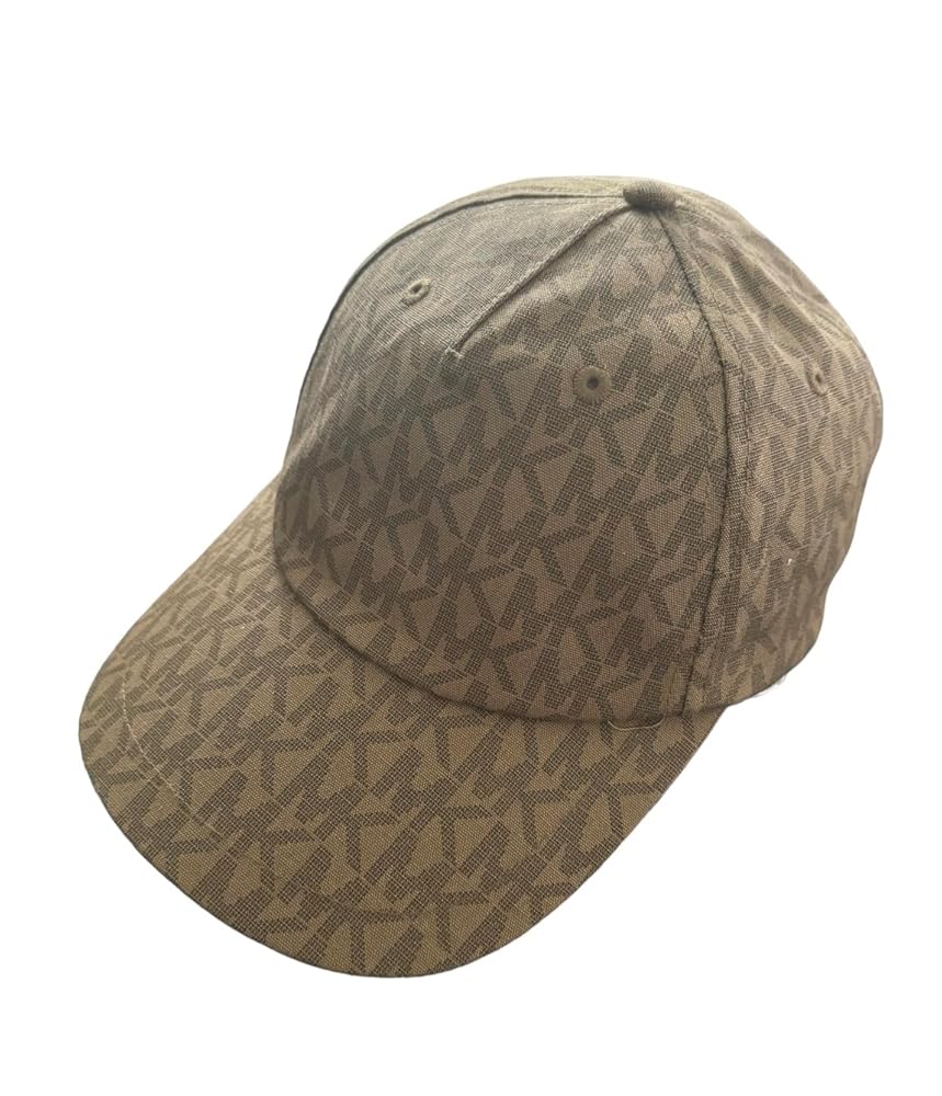 Michael Kors MK Signature Hat Logo Print Stretch Cotton