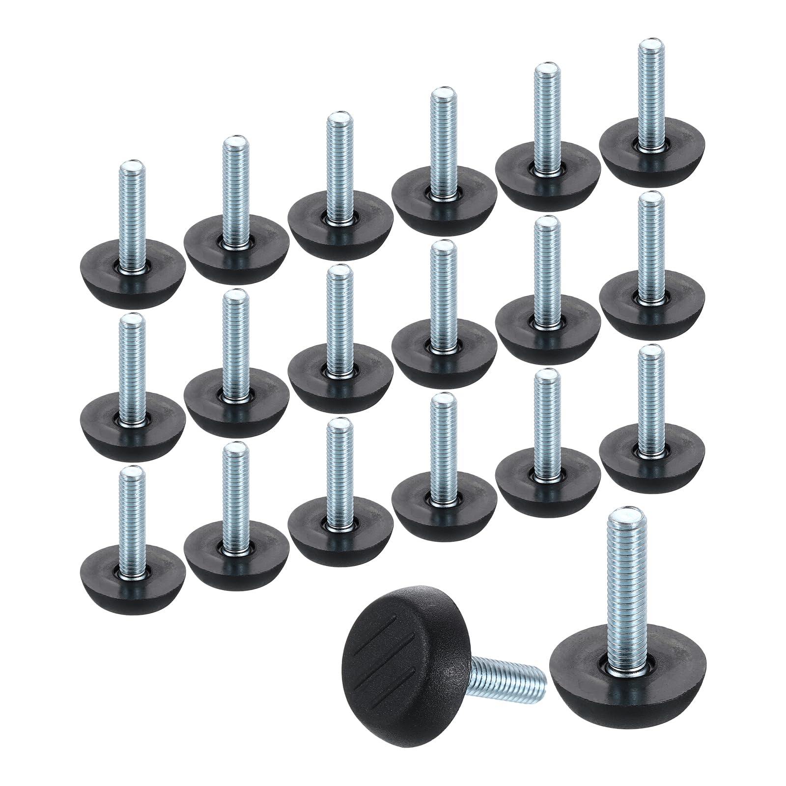Niveladores de pies para muebles uxcell M6, perfectos para cuidar tus suelos en casa y oficina