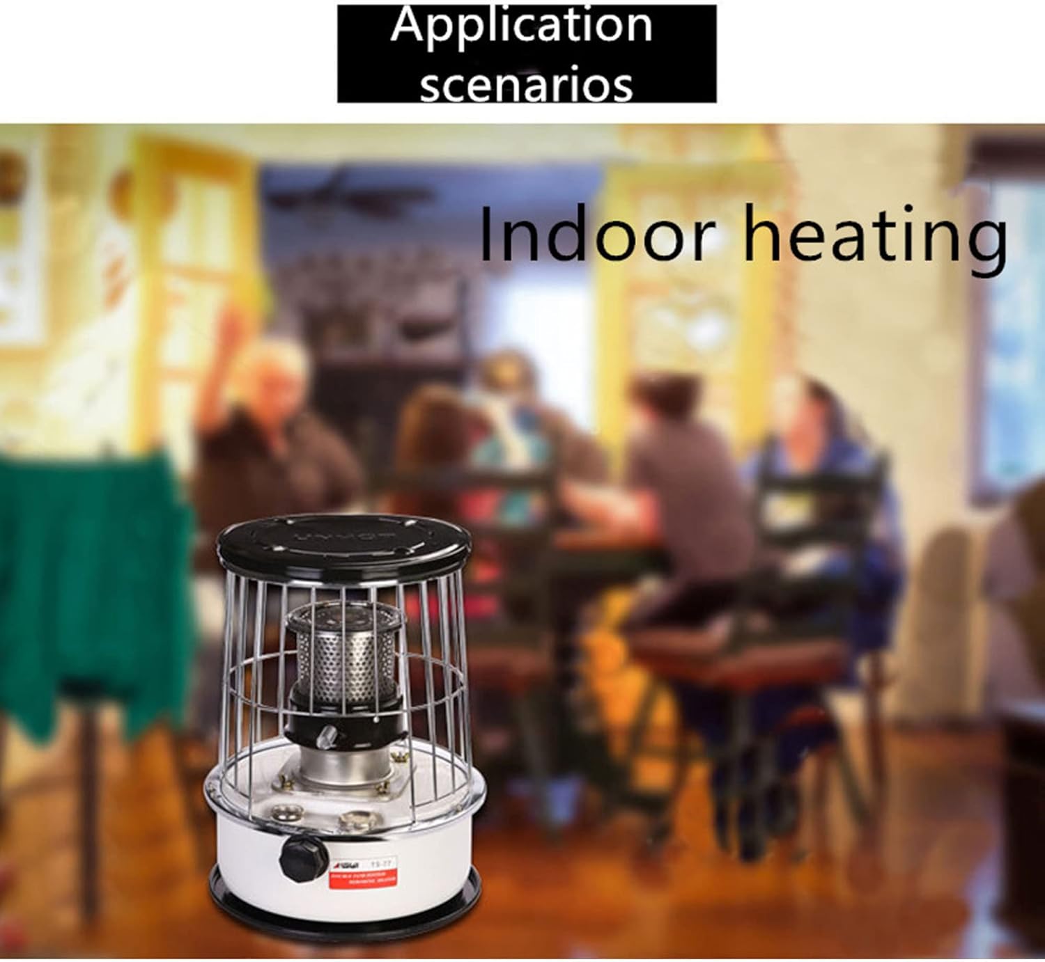 Review Kerosene Stove Heater Indoor/Outdoor Kerosene Large Space Heater
