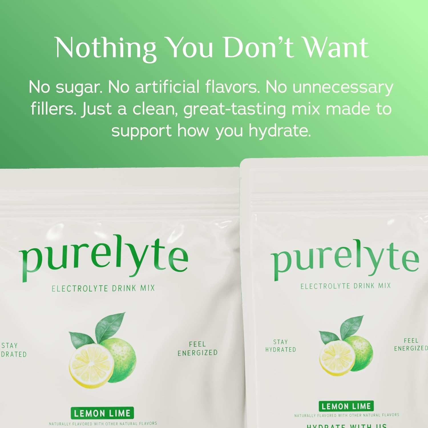 Electrolyte Drink Mix – Sugar-Free Hydration Powder Packets – Clean Electrolytes with Trace Minerals – Keto, Vegan, Gluten-Free – No Artificial Sweeteners – 30 Sticks – Lemon Lime - Image 7