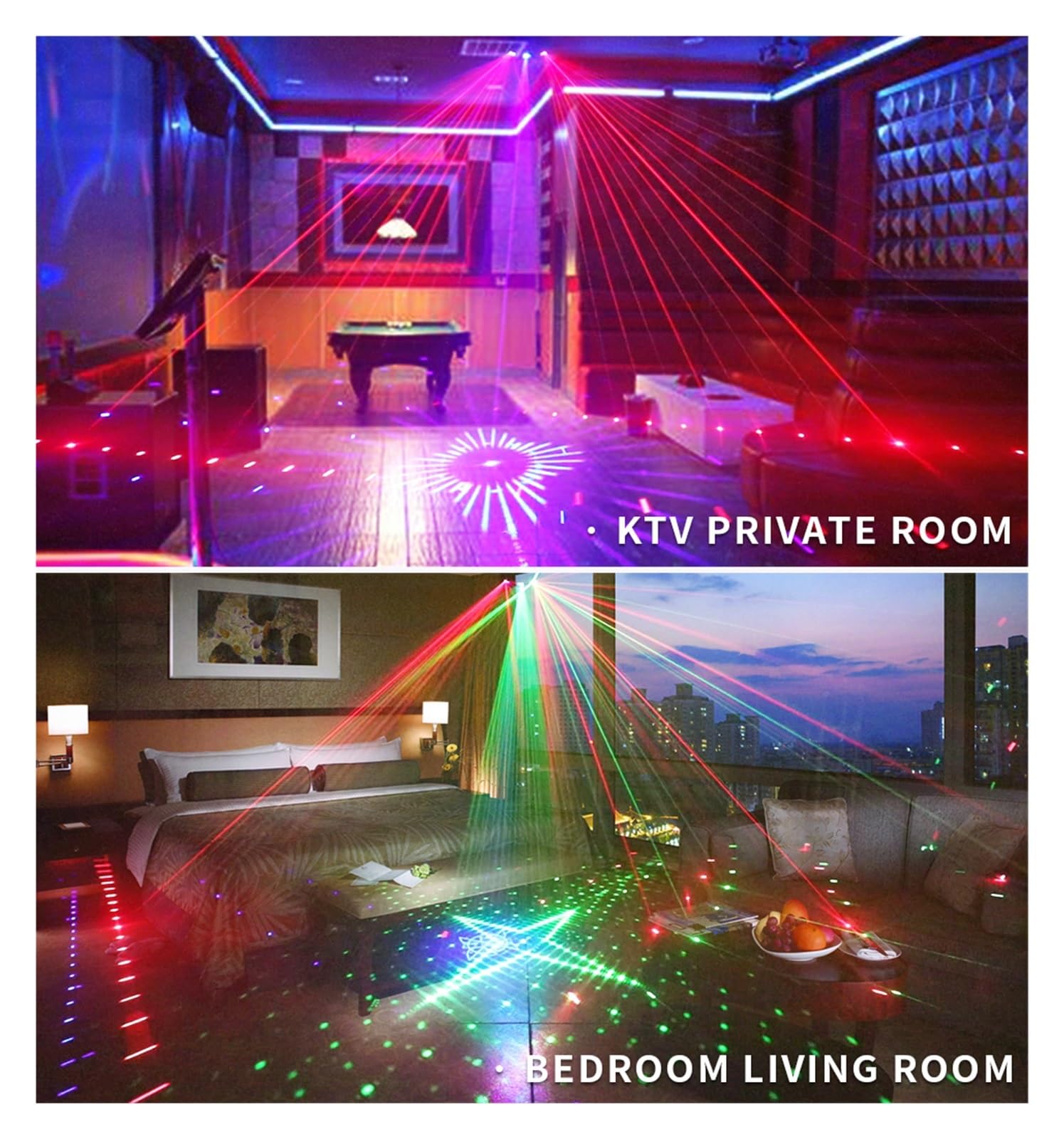 Oświetlenie dyskotekowe LED Mini 9 oczu RGBW efekt oświetlenia scenicznego dla klubu DJ dekoracje barowe oświetlenie imprezowe lampa projektora