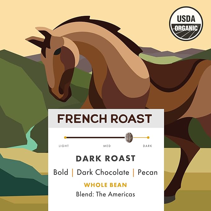 Café Pachamama French Roast Orgánico en Grano 2 lb miniatura 2