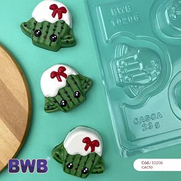 Cutie Cactus 3-Part Chocolate Mold BWB