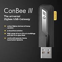 Vista 2 de ConBee III - Universal Zigbee 3.0 USB Gateway dongle, incl. deCONZ & Phoscon App, domótica, asistente del hogar, ioBroker, Zigbee2MQTT