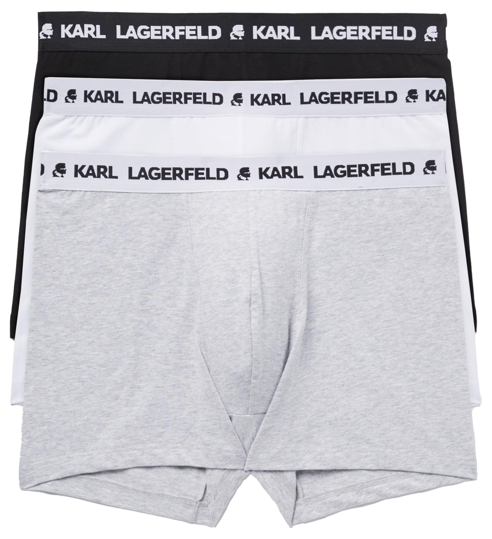 Karl Lagerfeld Herren Multi Logo Trunk Set (3 Pack) L