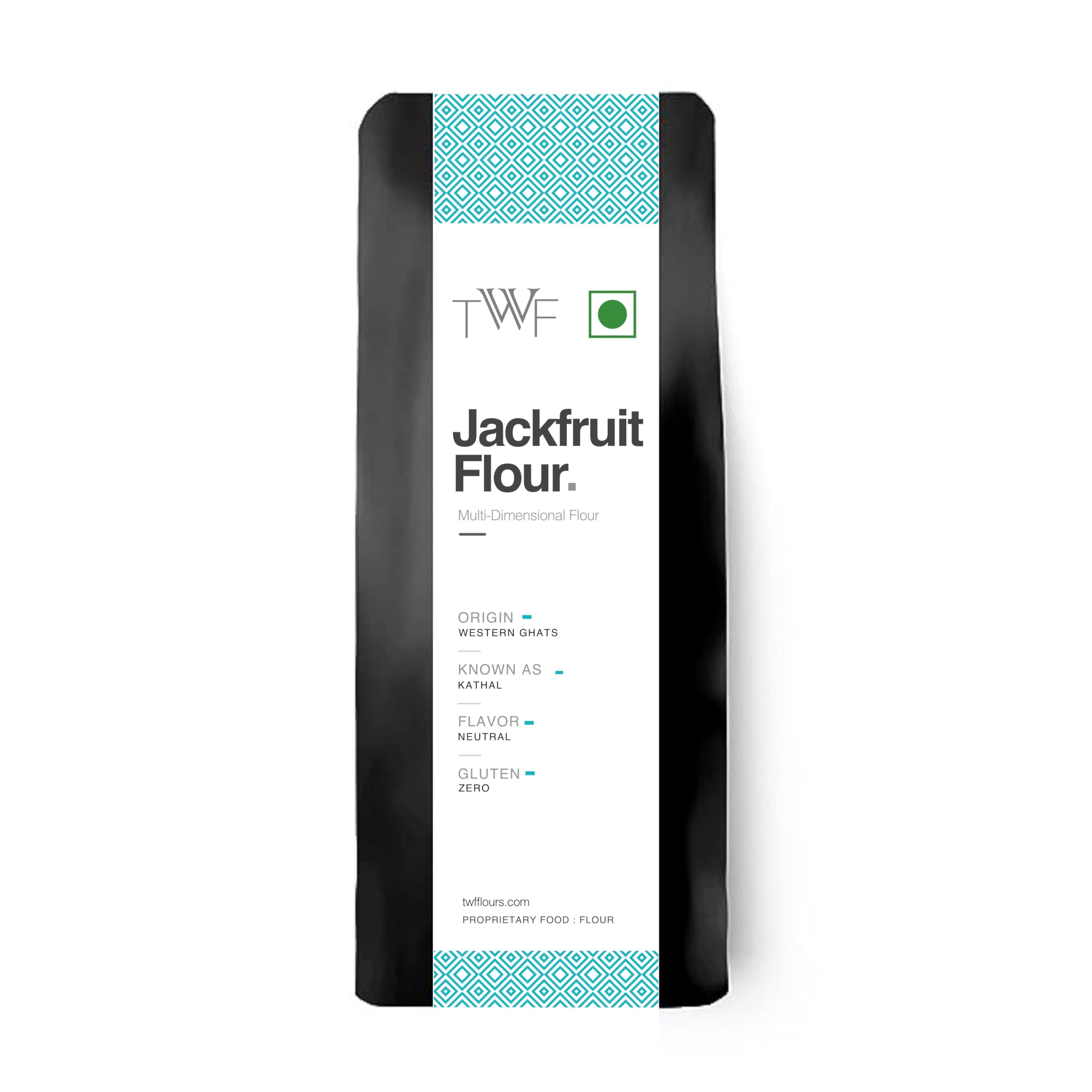 TWF Raw Jackfruit Flour | 1kg | 100% Naturally Processed Kathal Atta | Fine Ground | Helps Control Blood Sugar | Gluten-Free | Zero Bitterness | No Preservatives