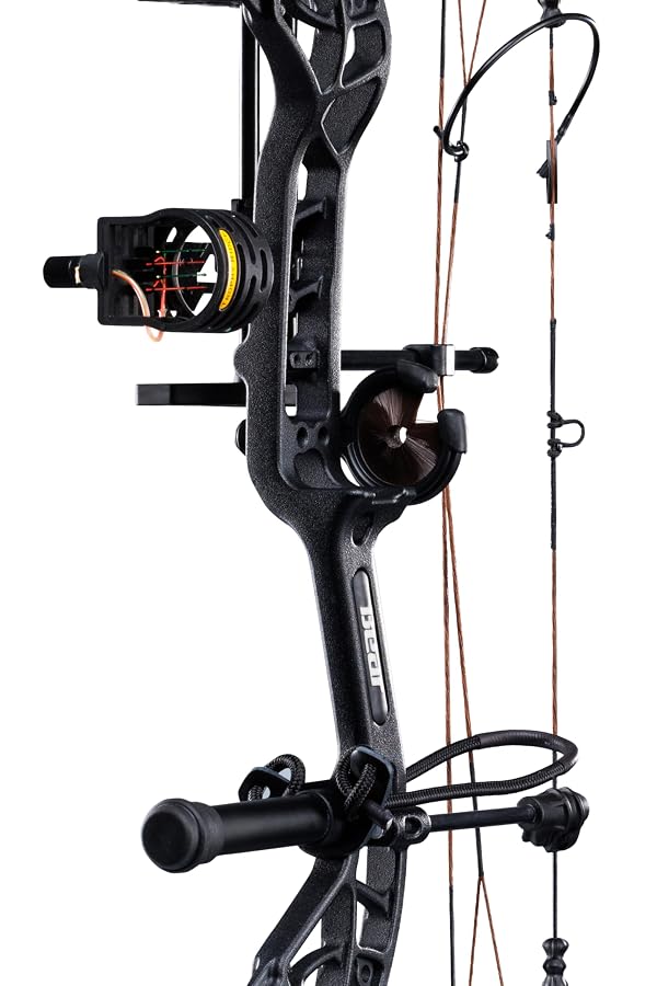 Bear Cruzer G4 Ready to Hunt Compound Archery Bow, 70lb. Draw Weight, Right Hand, Black/Mossy Oak Roots by Bear Archery - Image 5