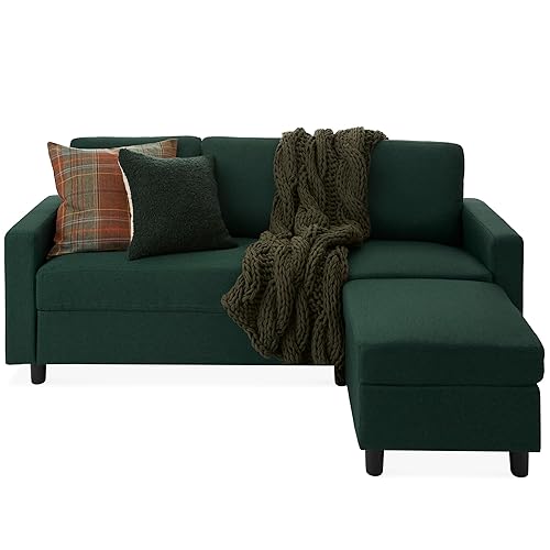Best Choice Products Upholstered Sectional Sofa for Home, Apartment, Dorm,