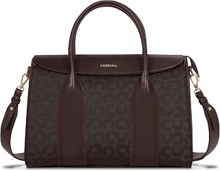Carriall Dazzle Women’s Vegan Leather Tote bag | Stylish Handbag for office with Wallet purse, Secure Zip Pockets with Det... Price In India
