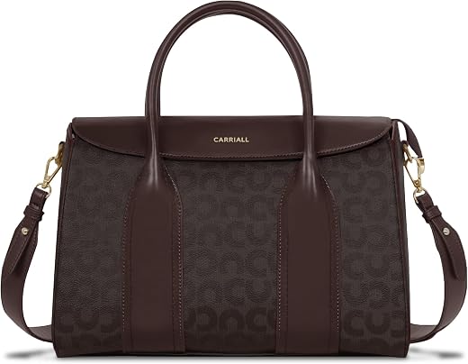 Carriall Dazzle Women’s Vegan Leather Tote bag | Stylish Handbag for office with Wallet purse, Secure Zip Pockets with Det...
