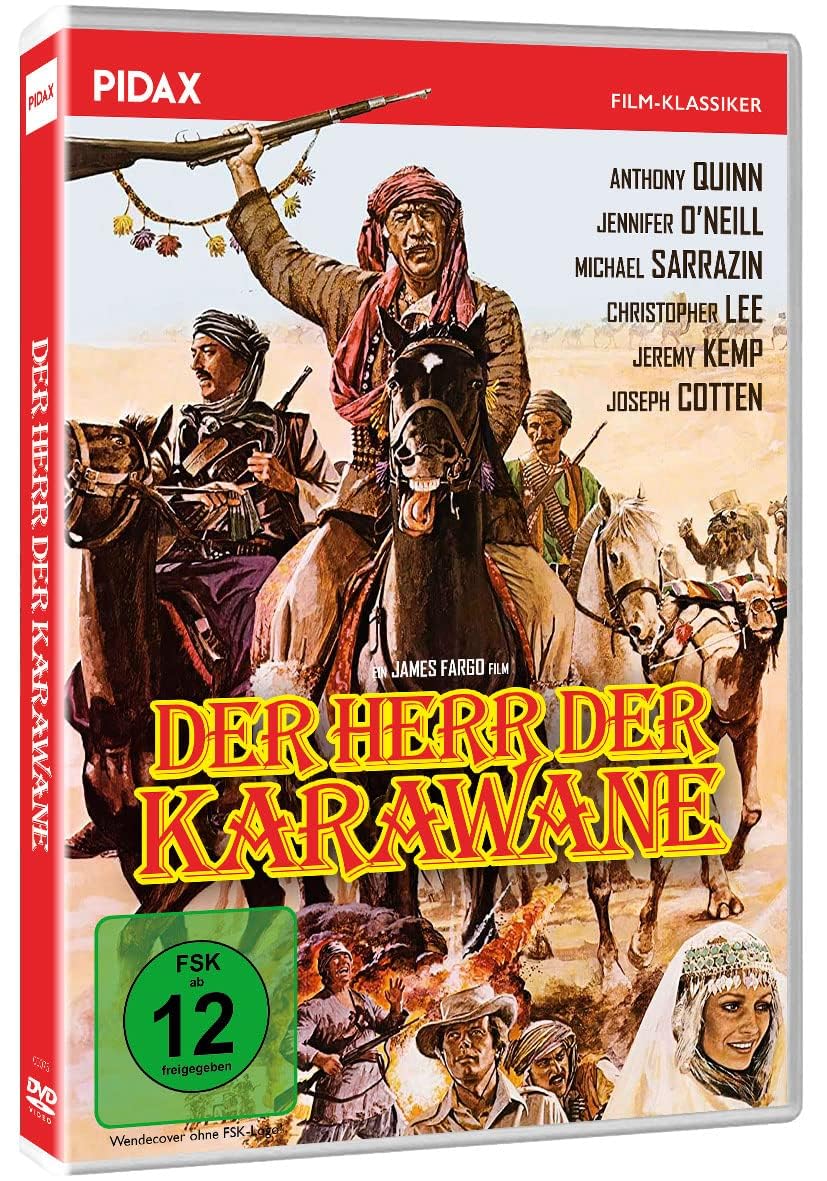 Der Herr der Karawane - Abenteuer, Epos und Romantik mit Anthony Quinn und Christopher Lee / Meisterwerk mit herausragenden Kostümen und legendärem Soundtrack! (Pidax Film-Klassiker)