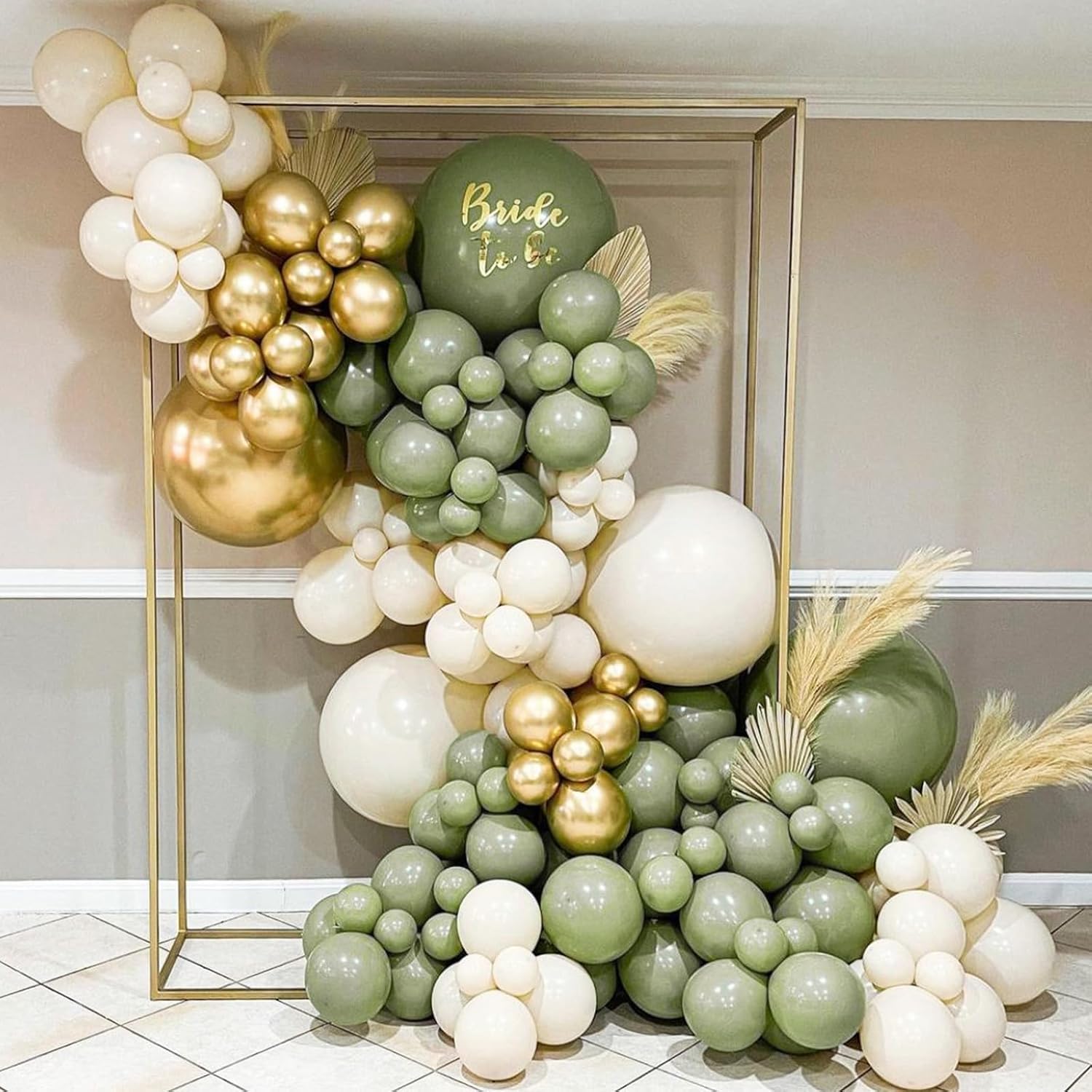 Palloncini Compleanno 18 Anni, Bianco Verde Decorazioni Festa Compleanno per Ragazzo Ragazze, 65 Pezzi Matrimonio Commemorazione Decorazioni Festa