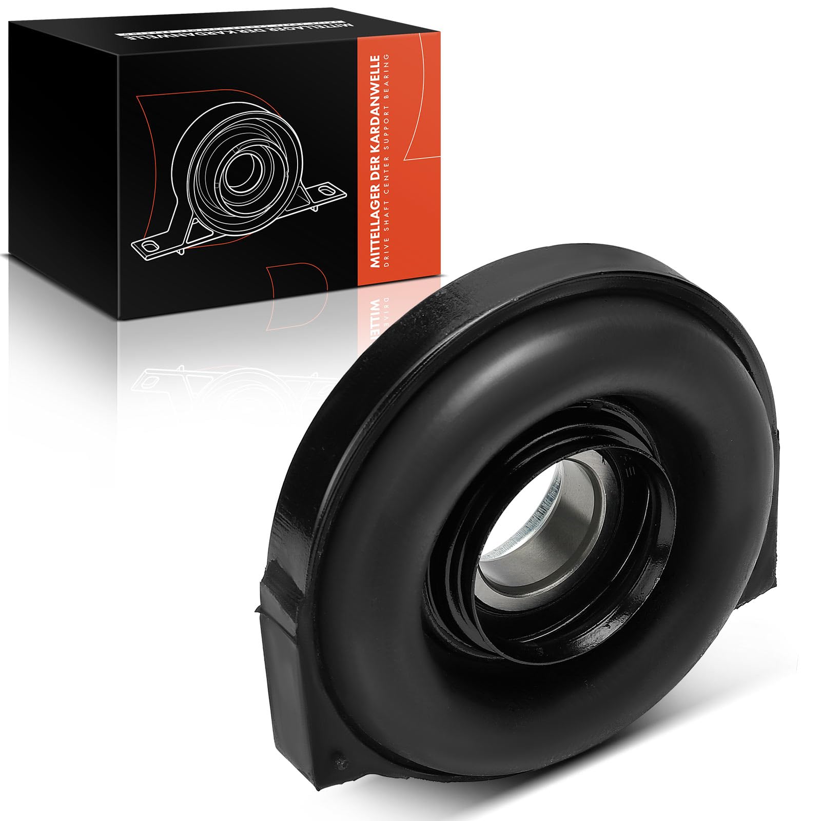 Frankberg Palier central d'arbre de transmission Avec roulement à billes Compatible avec Pick-up D21 2.4L 1985-1998 Pick-up D22 2.4L 1998-2005 Remplacer# 3752132G25
