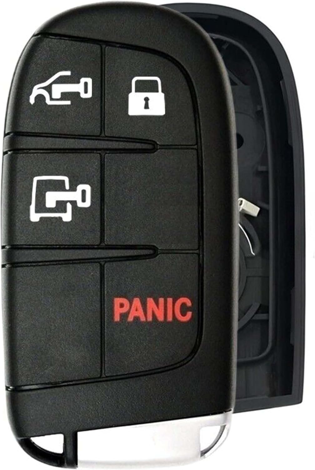 1x New Replacement Keyless Remote Key Fob Shell / CASE Compatible with & fit for Select RAM ProMaster - M3N-40821302-PRO-08 - (No Electronics or Chip Inside)