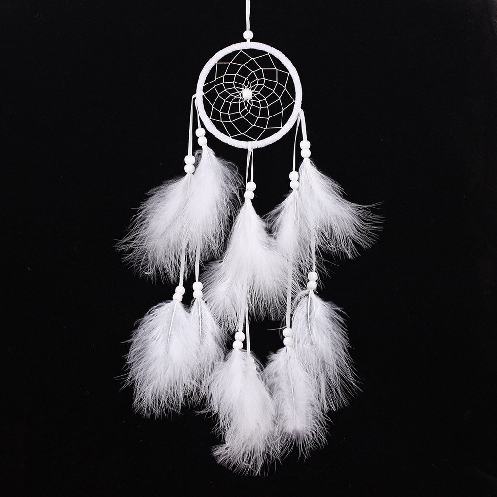 KOVIPGU Handmade Dream Catcher with Feather Wall Car Hanging Decoration Ornament Gift