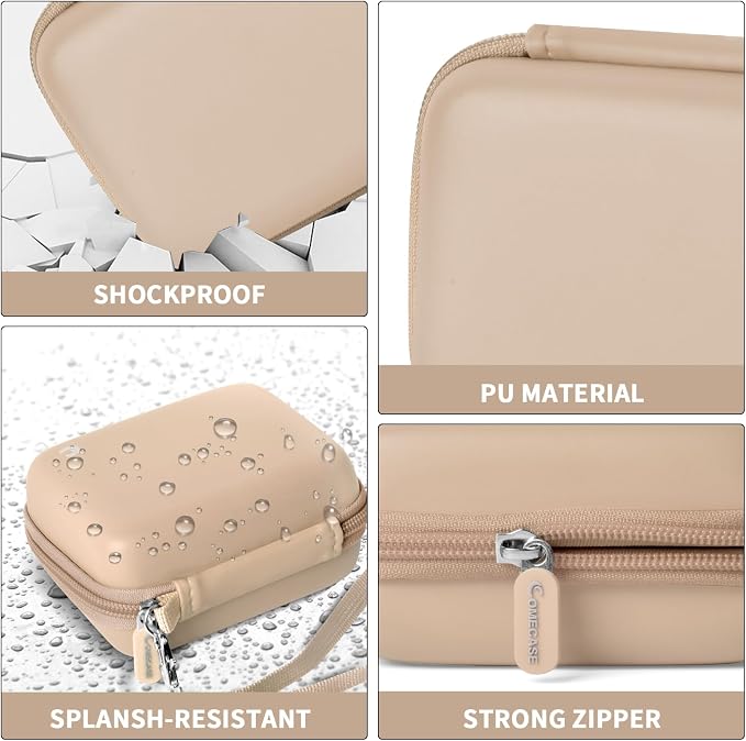 Funda protectora para cámara digital Comecase color beige miniatura 3
