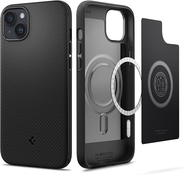 Spigen Mag Armor MagFit Case Compatible with iPhone 14 - Matte Black
