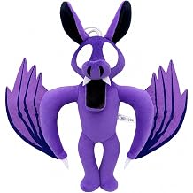 99 Nights in The Forest Plush, 11 Inch Purple Bat Stuffed Animal Toy, Soft Forest Monster Plushie Doll for Game Fans