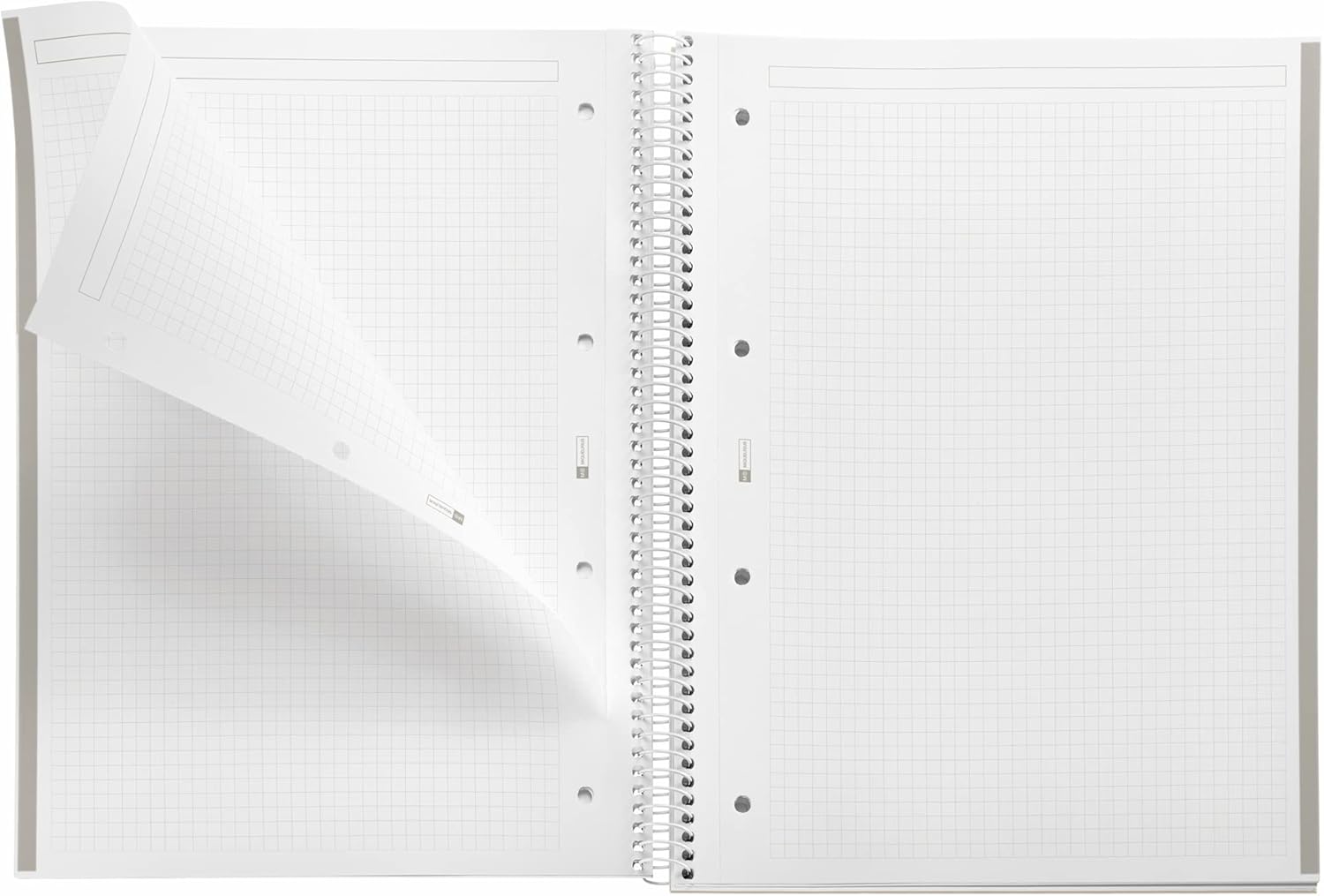 Miquelrius Notebook 1 Emotions Lined Cover DIN A4 Microperforated 80 Sheets 90 g/m2 Square 5 mm, grey - Image 5